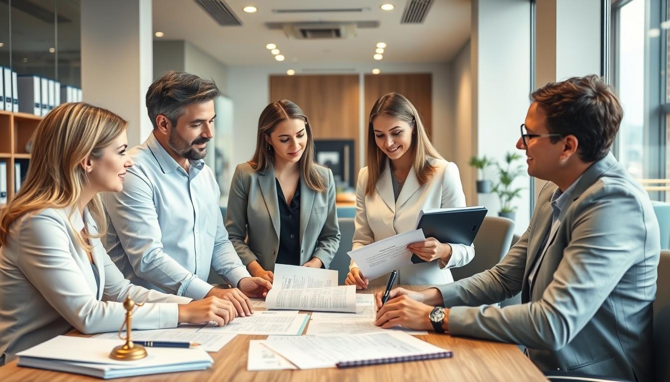 Real estate ownership transfer documents and closing confirmation